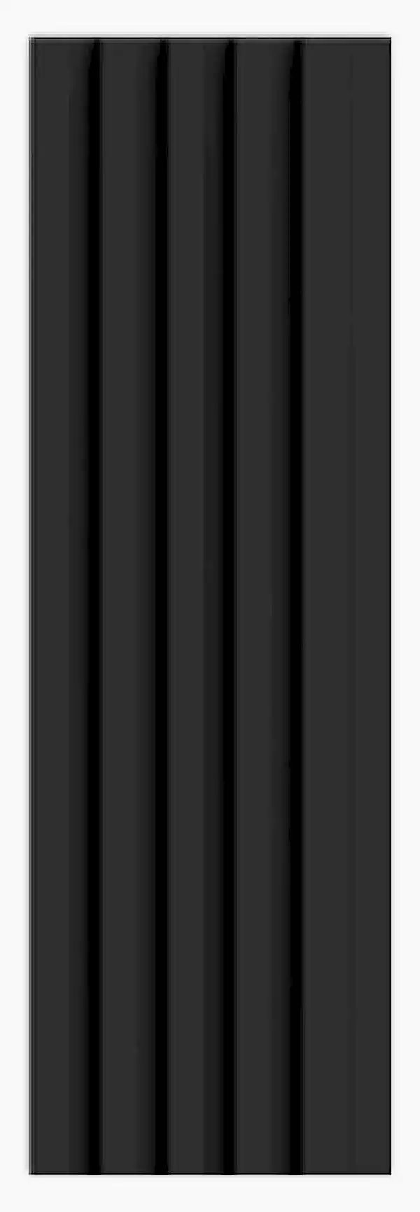 SİYAH PİANO MODEL DUVAR LAMBİRİ 12*280CM