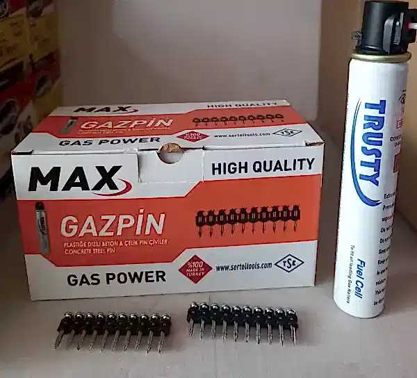 Gazpin Gaz Çivi 1000ad. 27MM